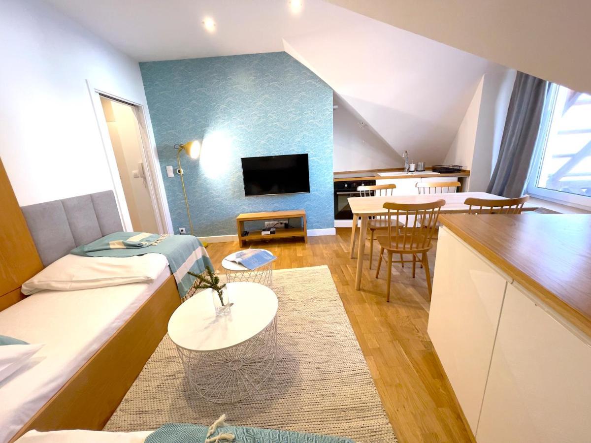 Apartament 3Fale - Bulwar Portowy, 3 Min Do Plazy I Promenady Ustka Bagian luar foto